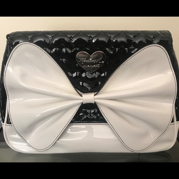 New🖤Black & White Madison K Bag🖤Live•Life•Fun🖤 - Picture 1 of 7